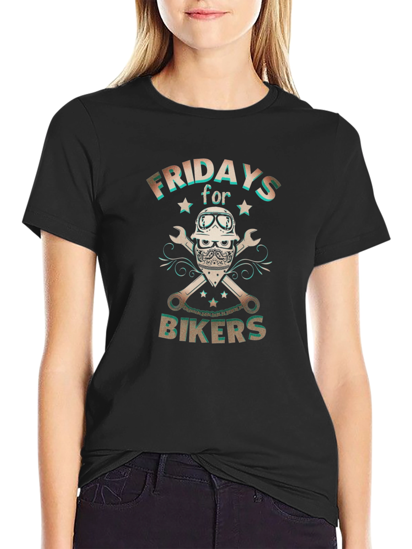 Fridays for Bikers Graphic Tee