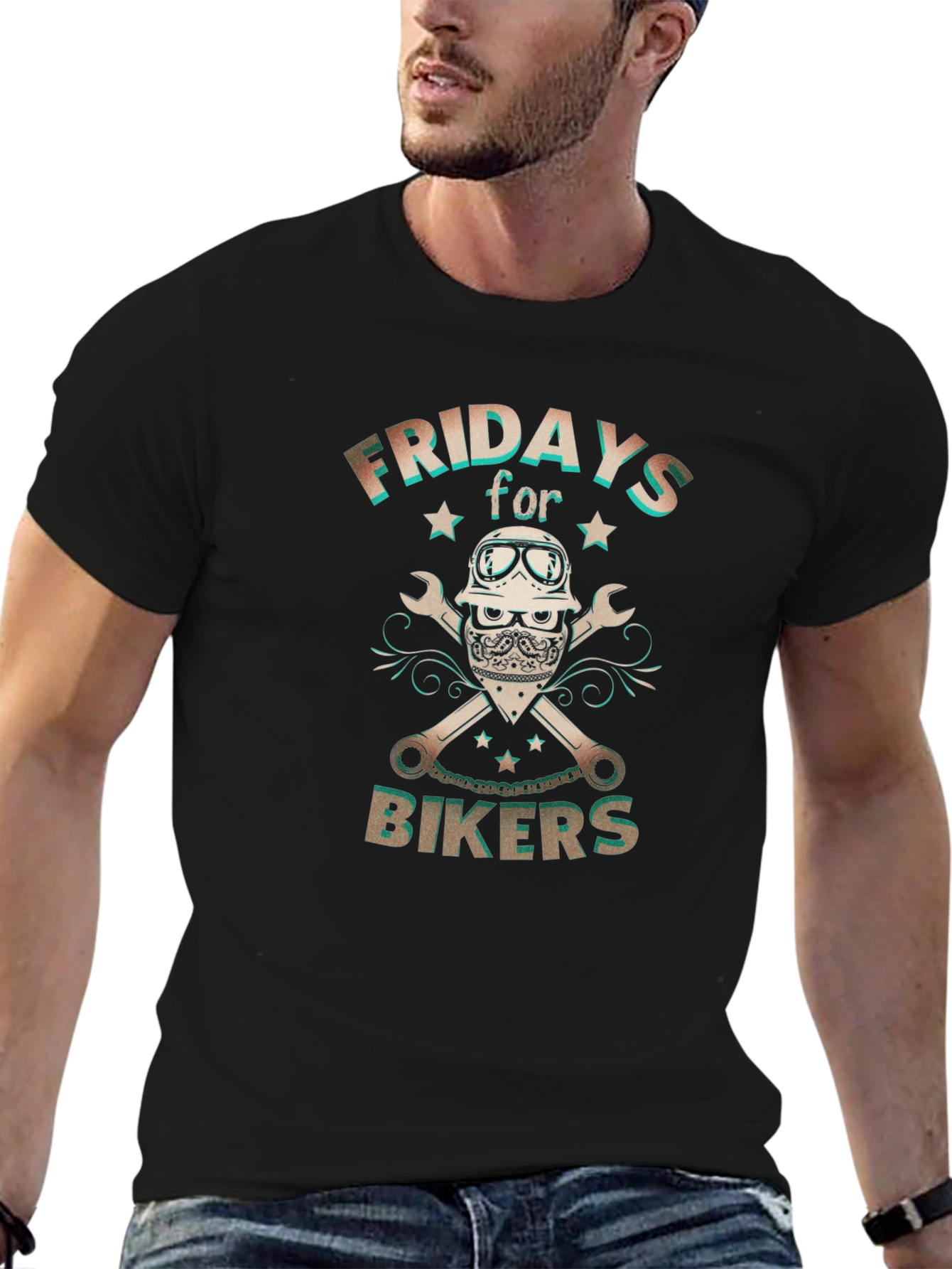 Fridays for Bikers Graphic Tee