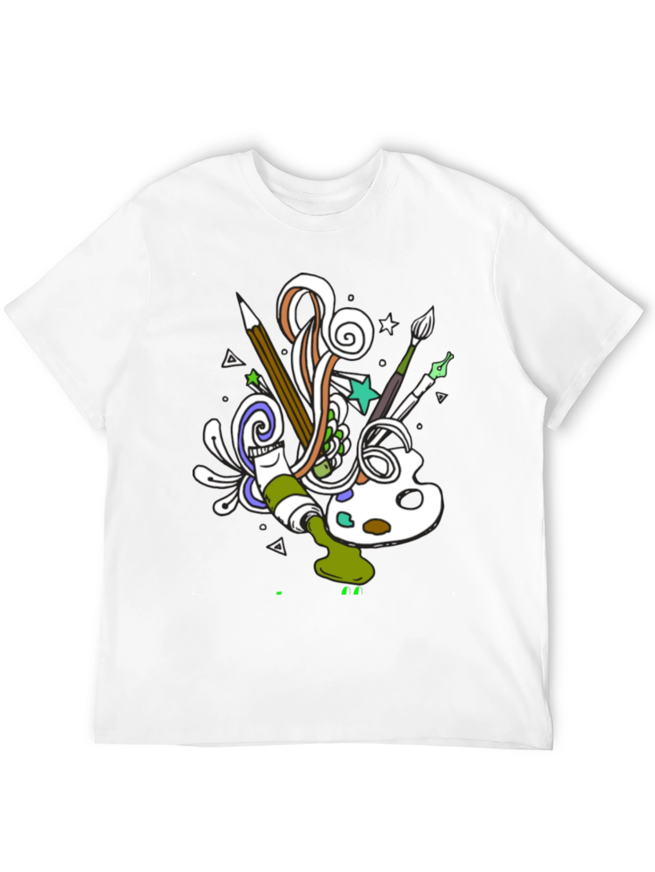 Creative Art T-Shirt - Artistic Design Tee
