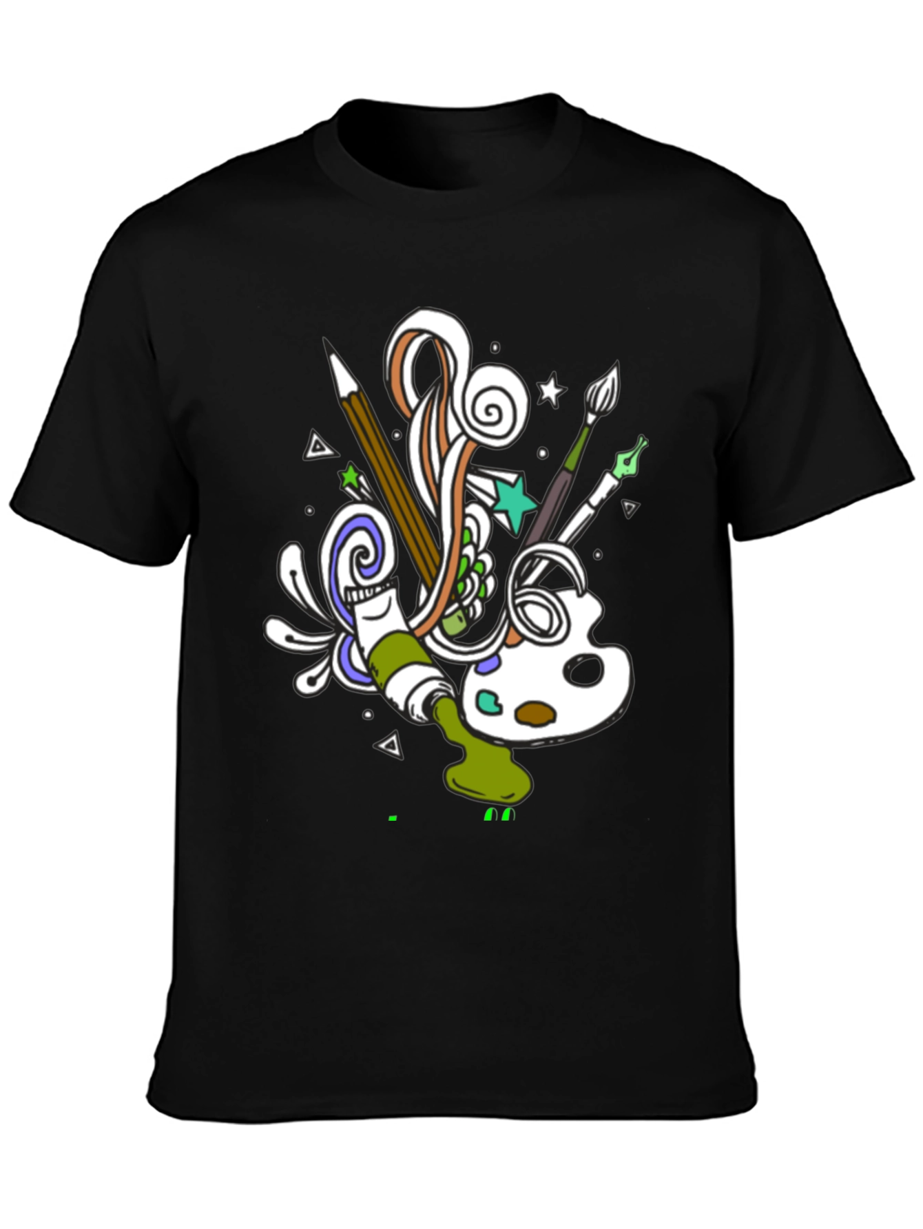 Creative Art T-Shirt - Artistic Design Tee