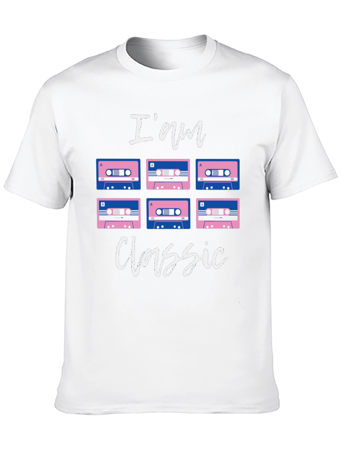 Im Classic Cassette Tape Graphic T-Shirt