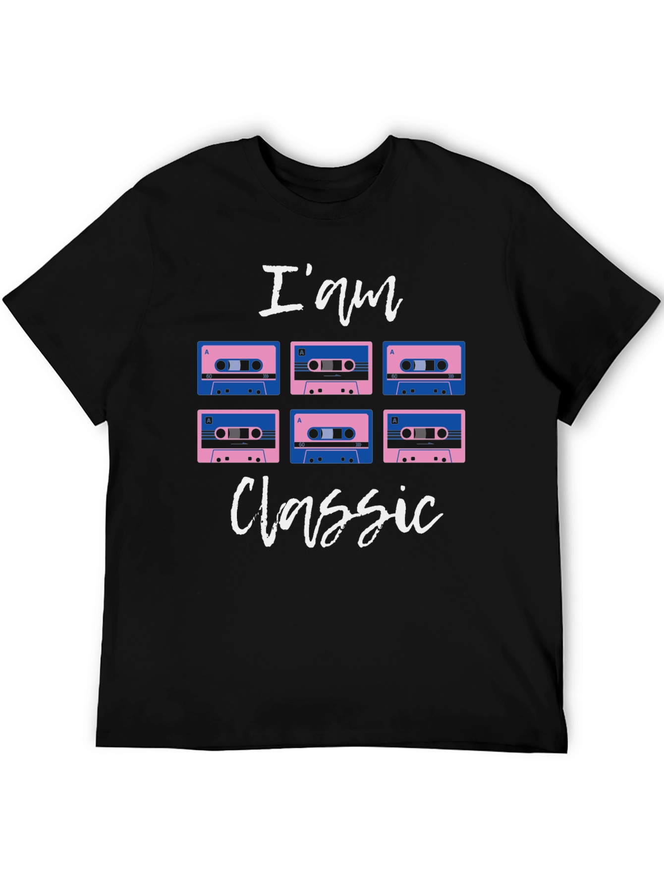 Im Classic Cassette Tape Graphic T-Shirt
