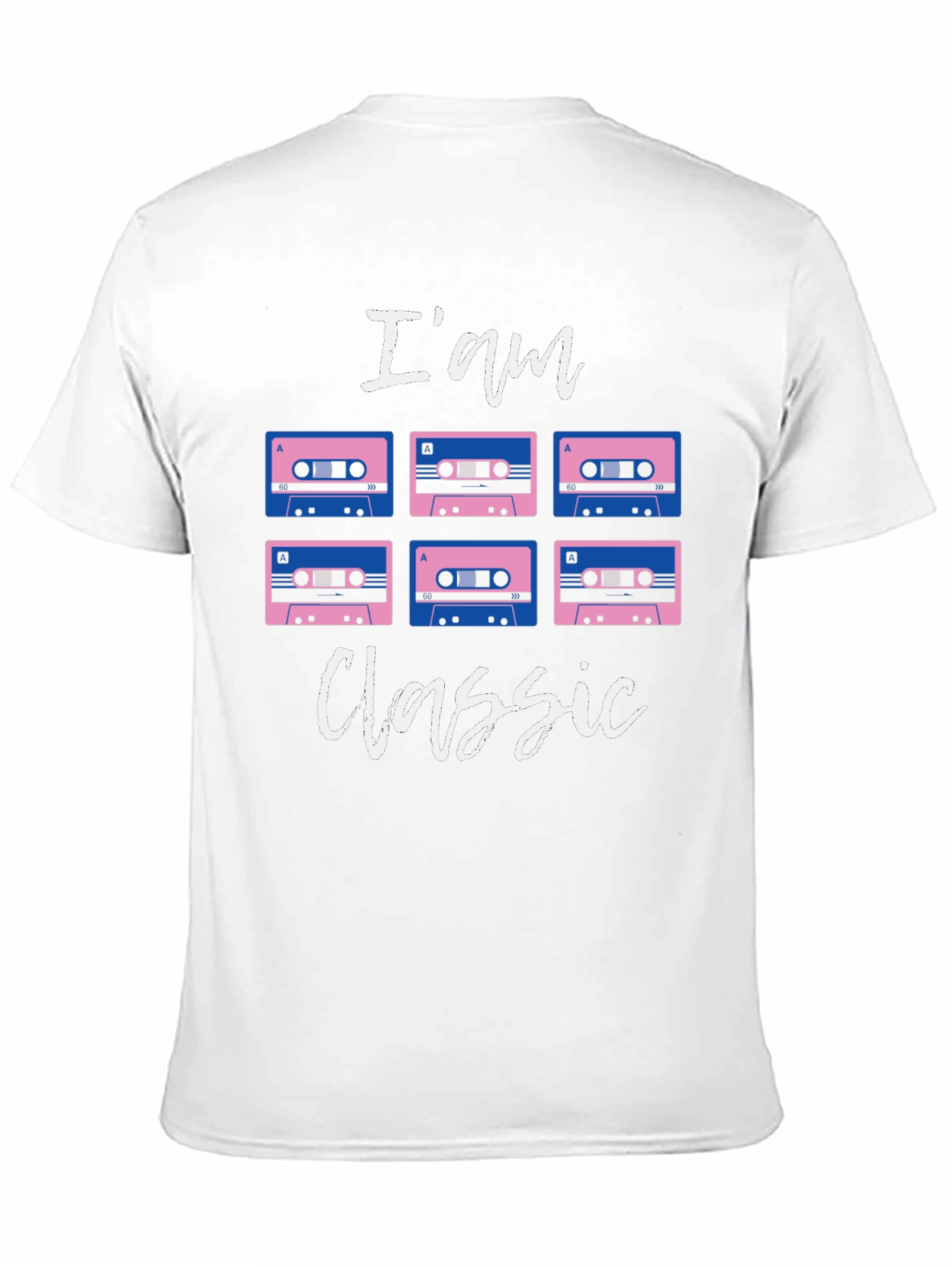 Im Classic Cassette Tape Graphic T-Shirt