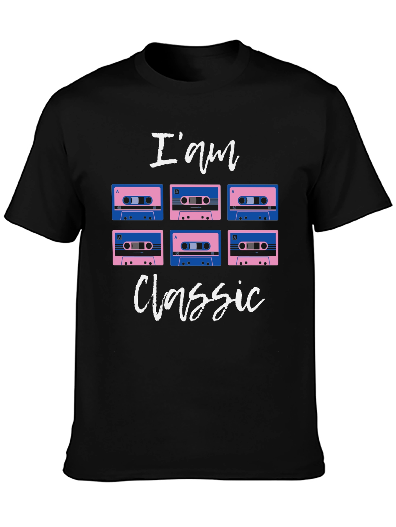 Im Classic Cassette Tape Graphic T-Shirt