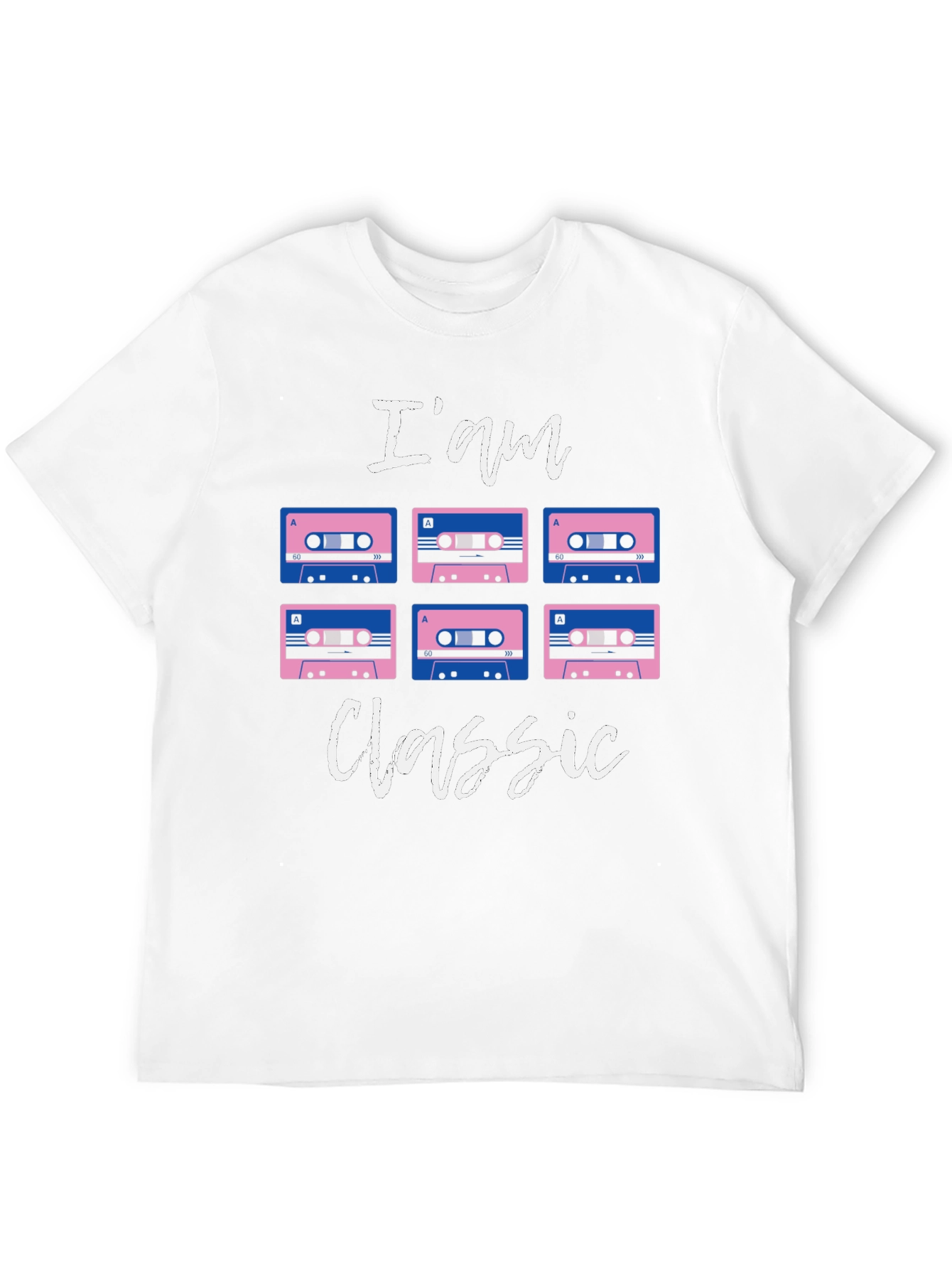 Im Classic Cassette Tape Graphic T-Shirt