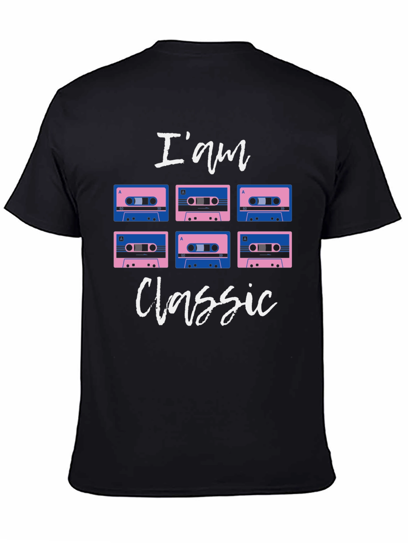 Im Classic Cassette Tape Graphic T-Shirt