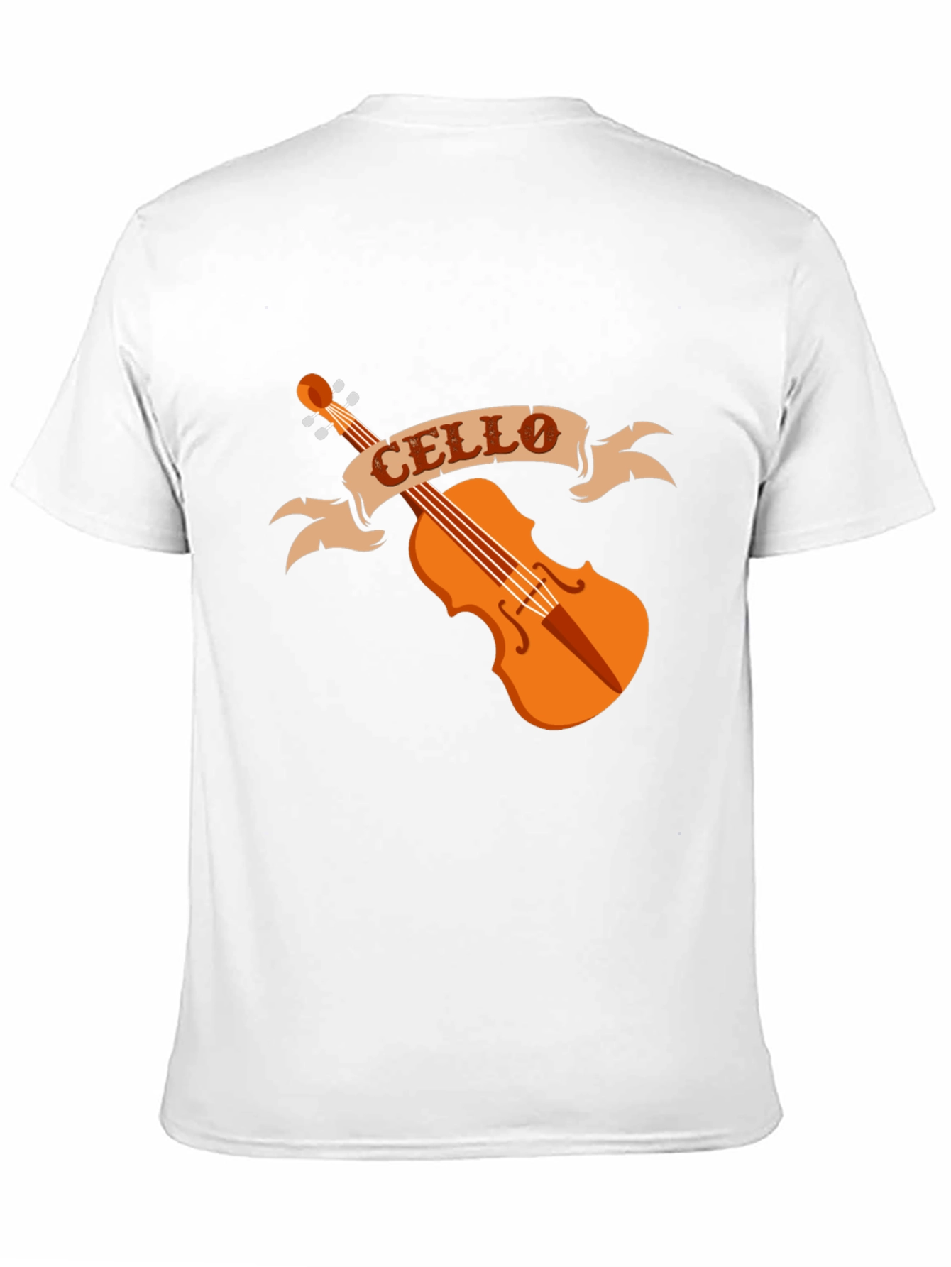 Cello Musician T-Shirt - Band Instrument Tee