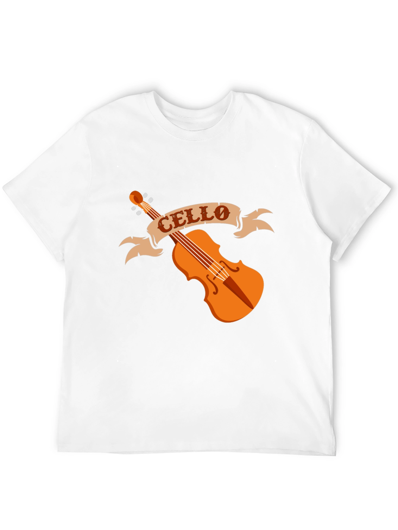 Cello Musician T-Shirt - Band Instrument Tee