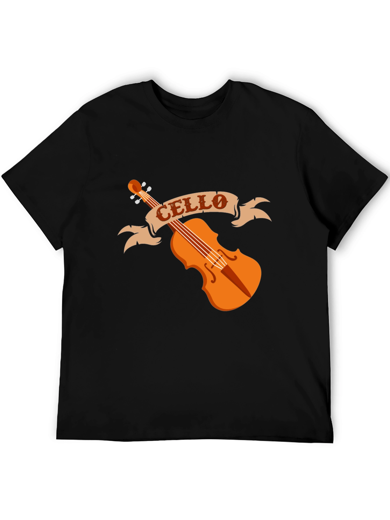 Cello Musician T-Shirt - Band Instrument Tee