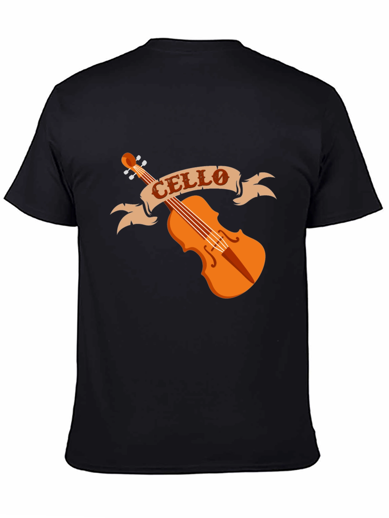 Cello Musician T-Shirt - Band Instrument Tee