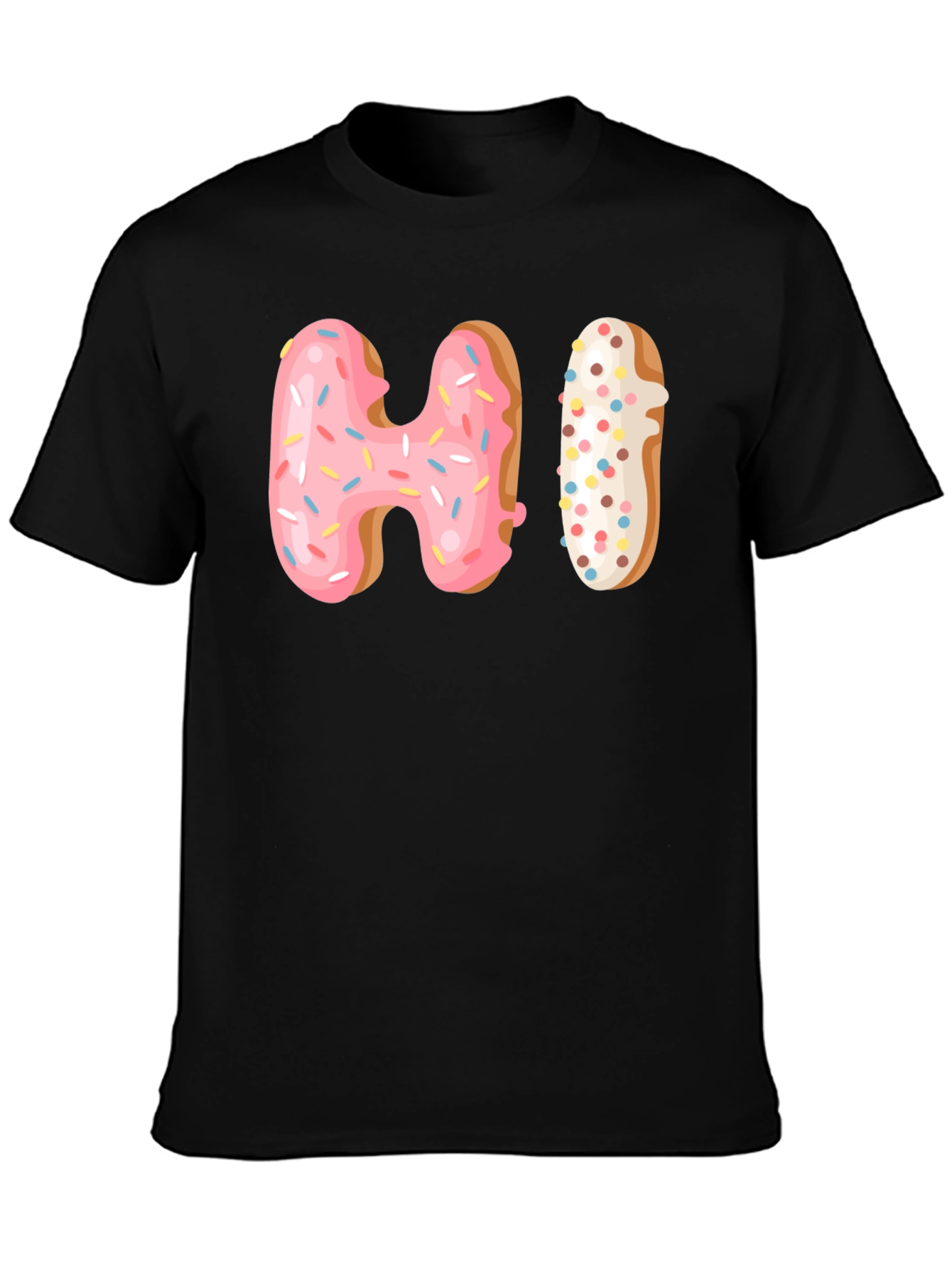 Donut HI Graphic T-Shirt