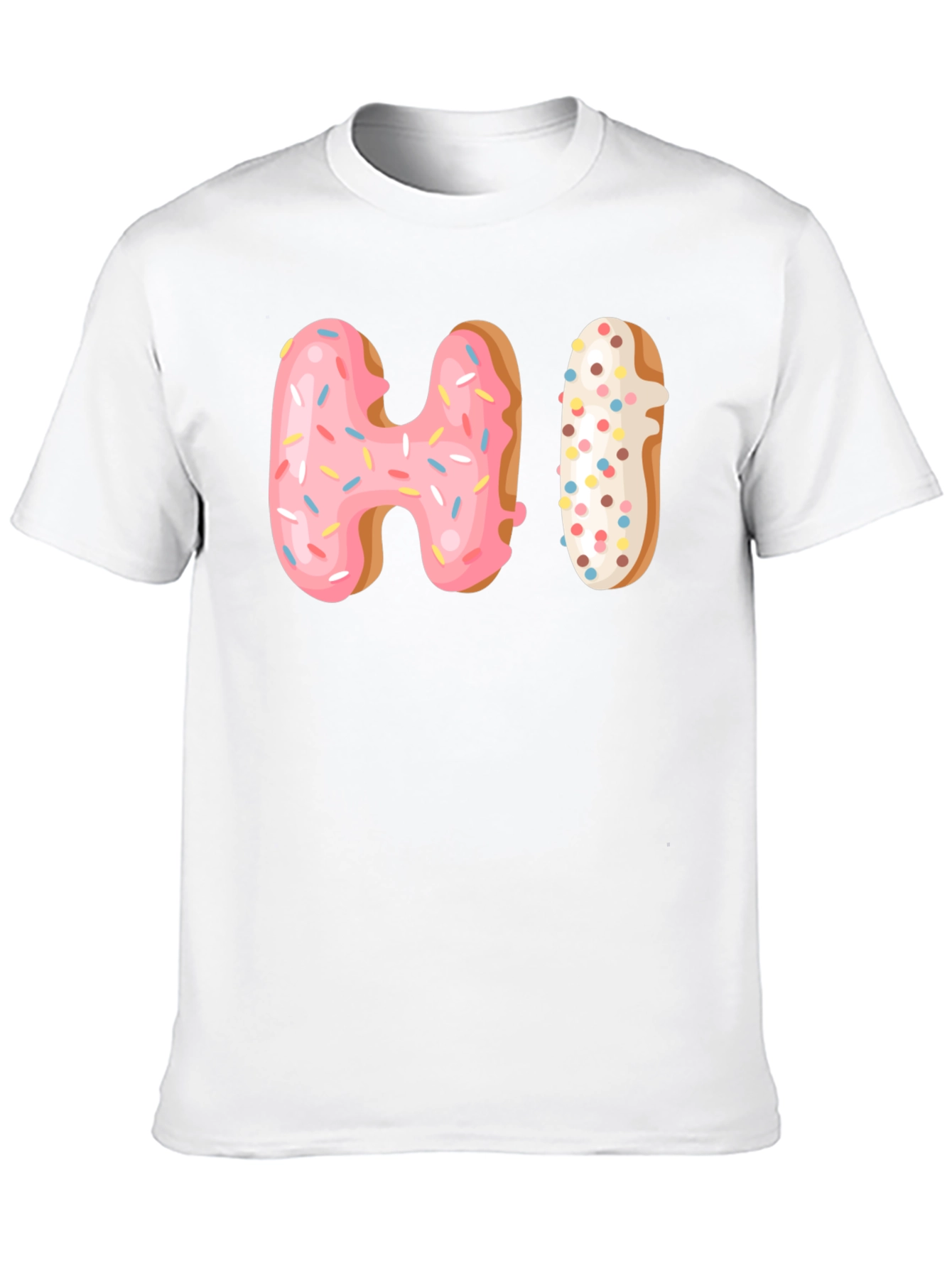 Donut HI Graphic T-Shirt