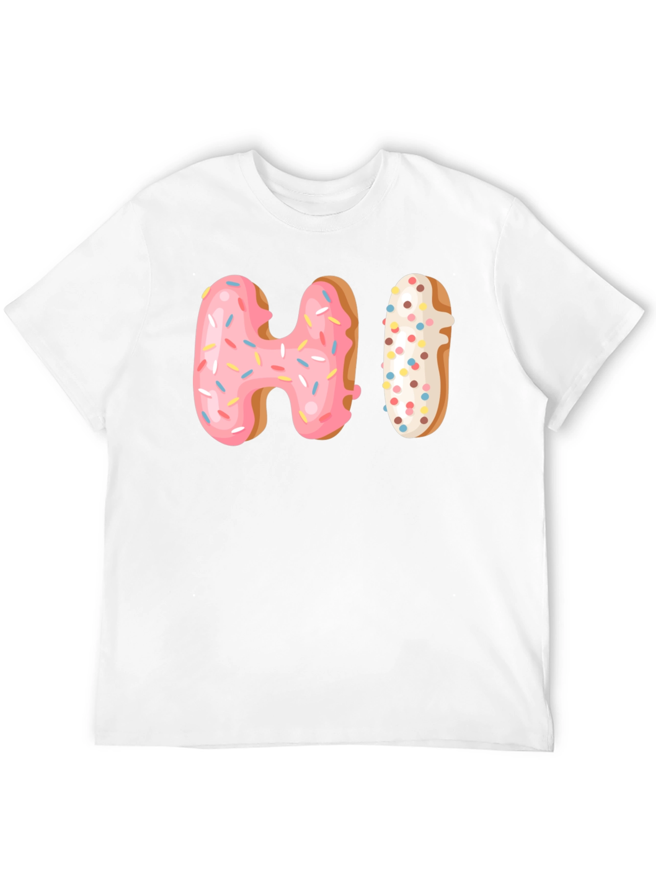 Donut HI Graphic T-Shirt