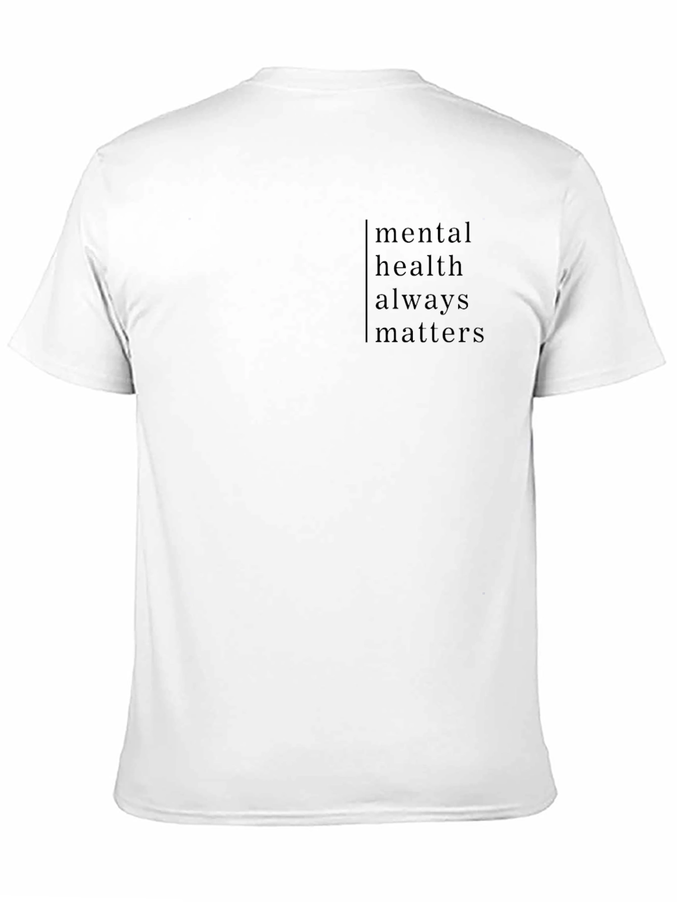 Mental Health Matters Black T-Shirt