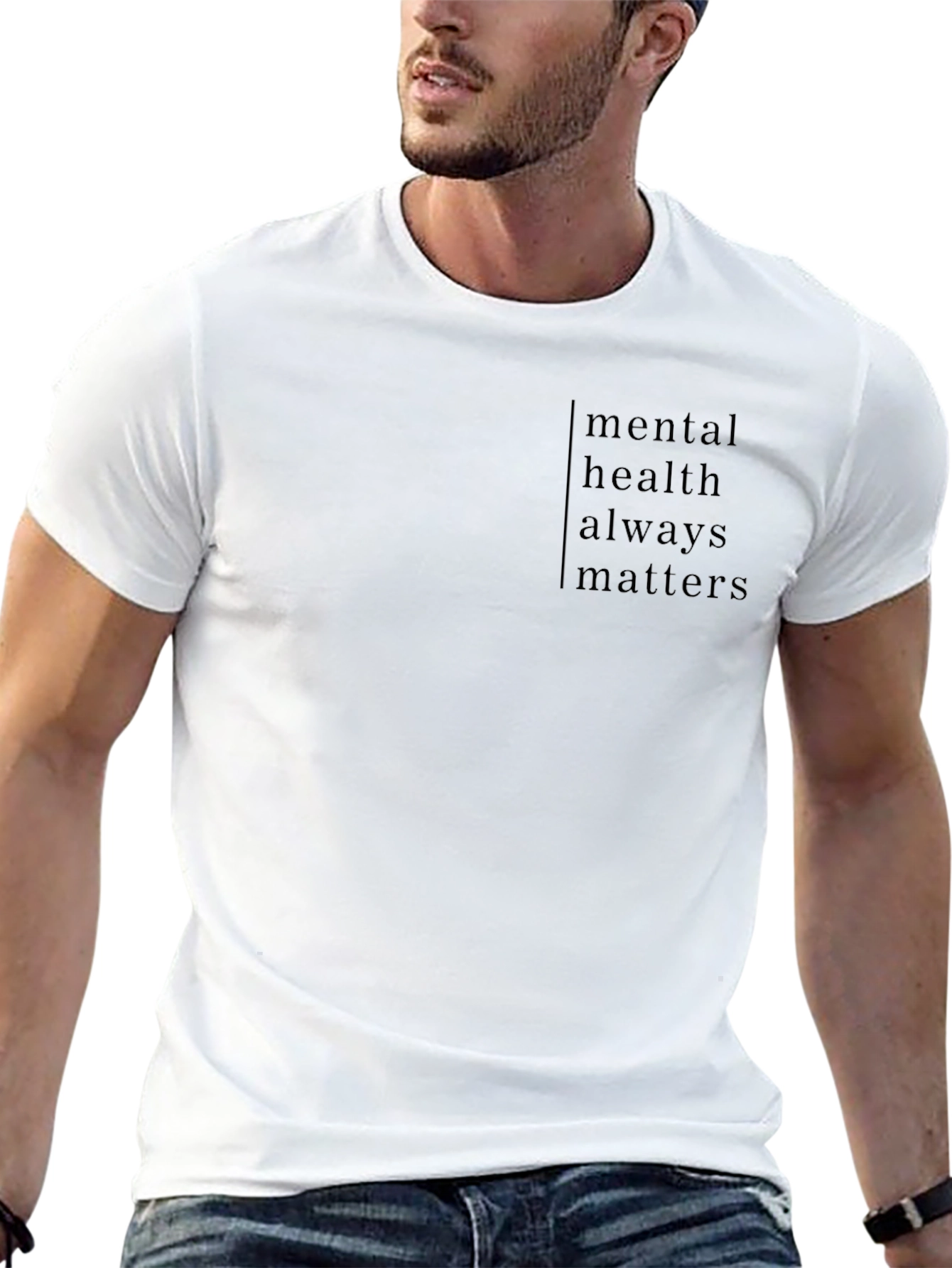 Mental Health Matters Black T-Shirt