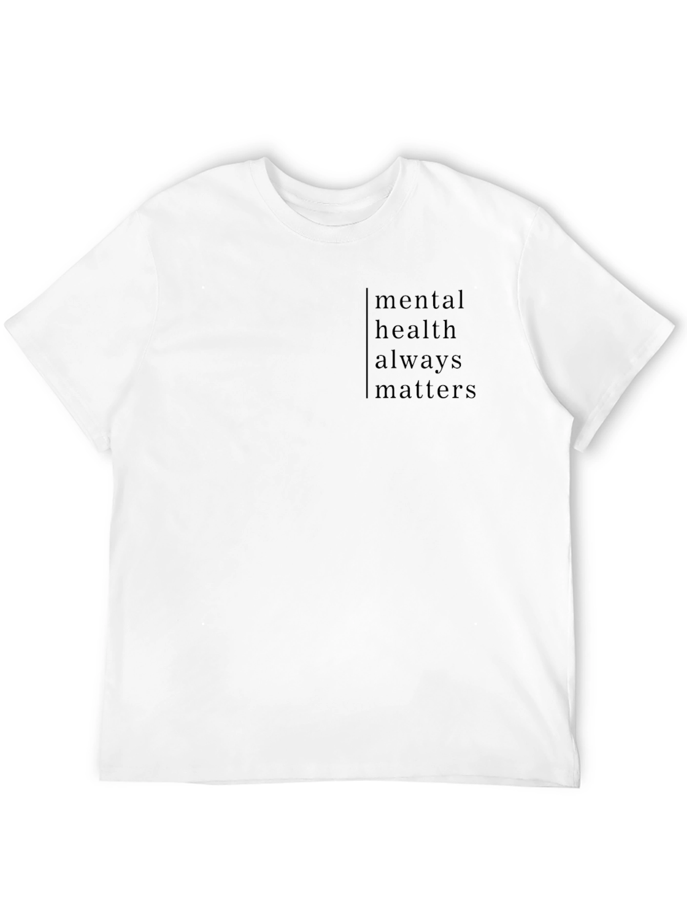 Mental Health Matters Black T-Shirt