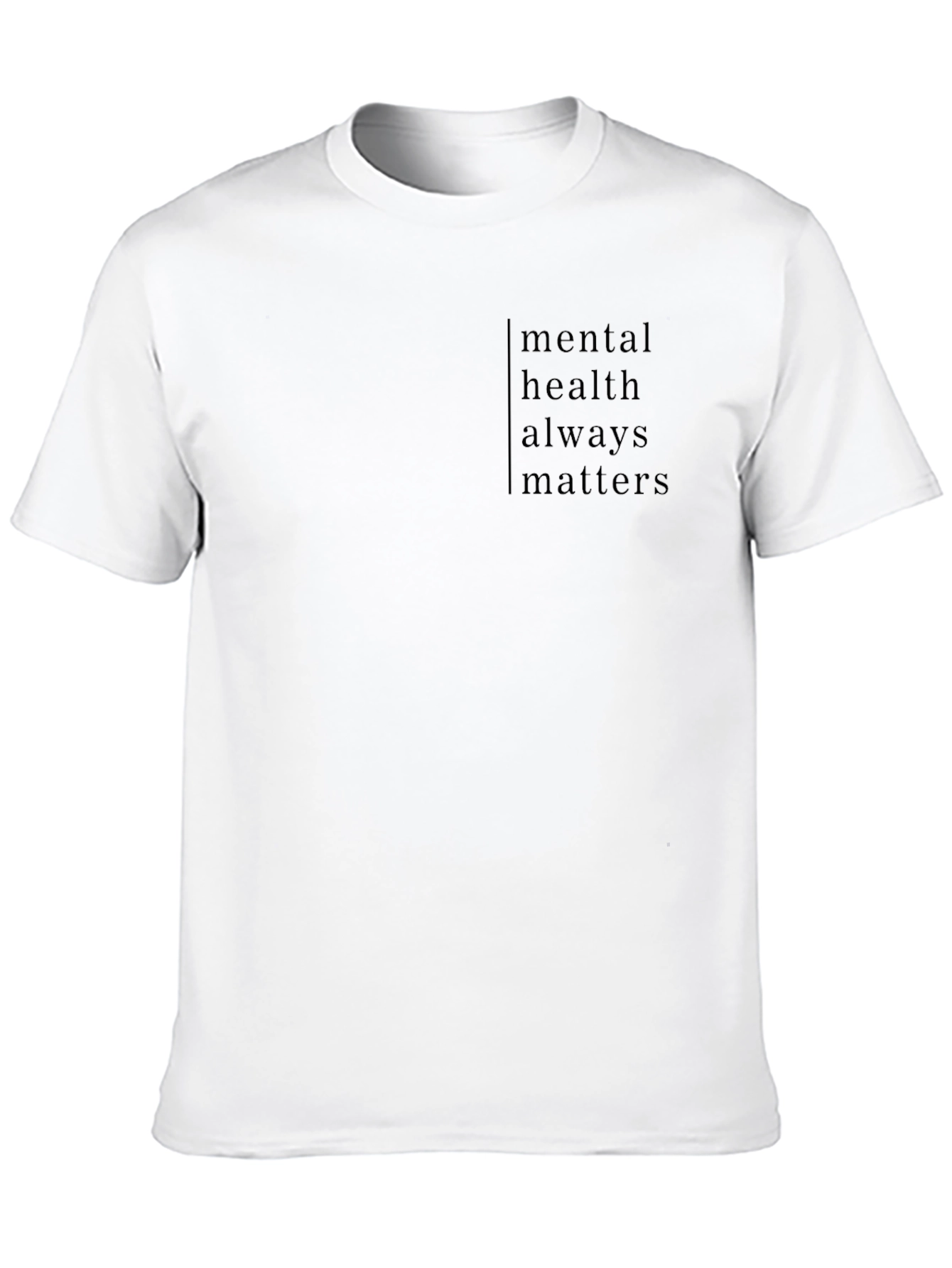 Mental Health Matters Black T-Shirt