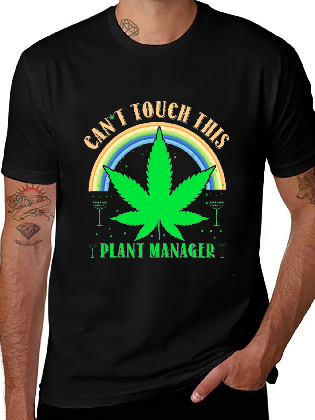 Plant Manager T-Shirt - Funny Cannabis Tee