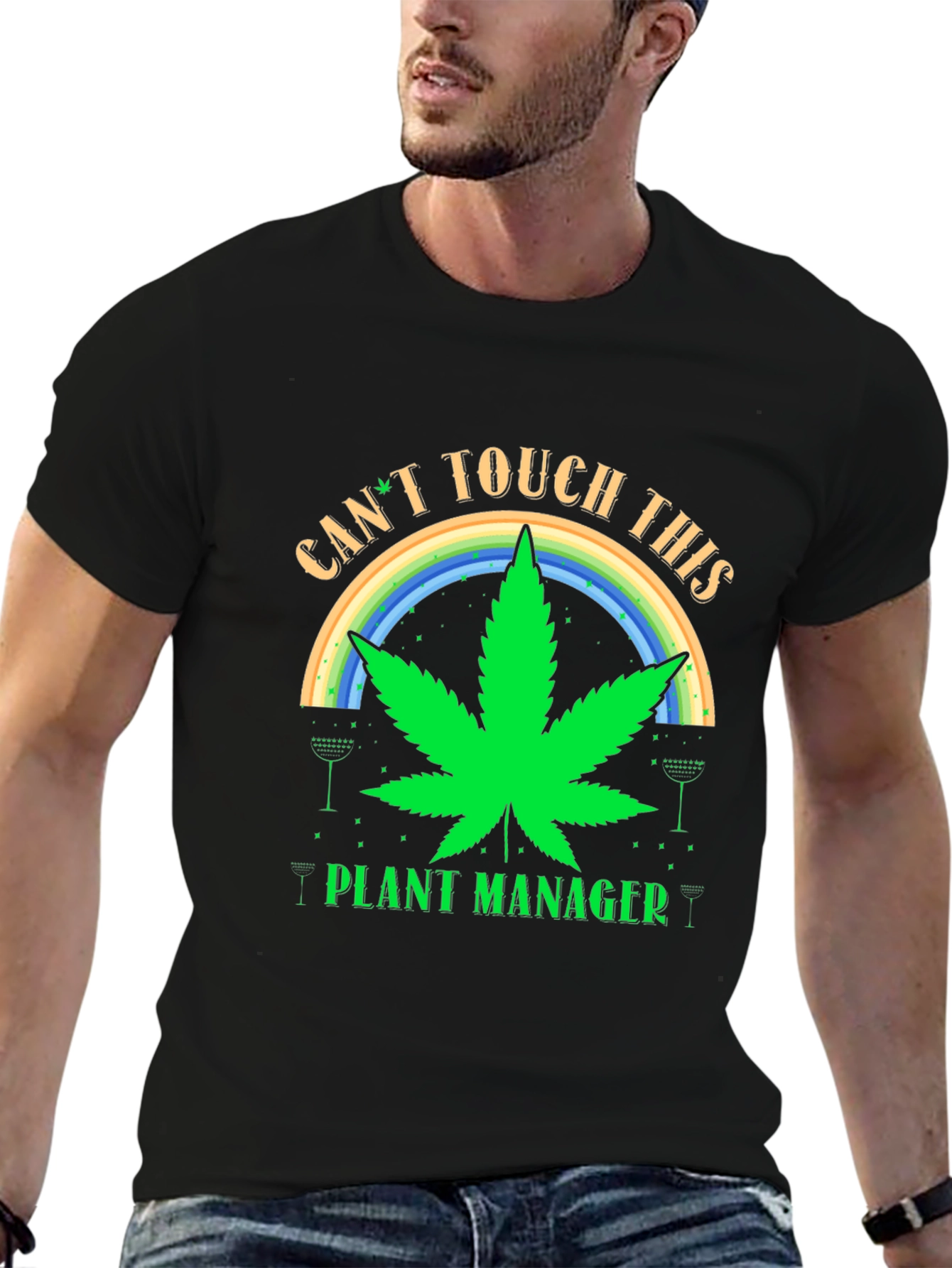 Plant Manager T-Shirt - Funny Cannabis Tee