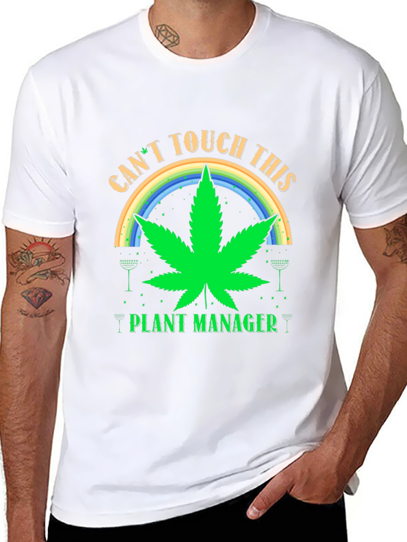 Plant Manager T-Shirt - Funny Cannabis Tee