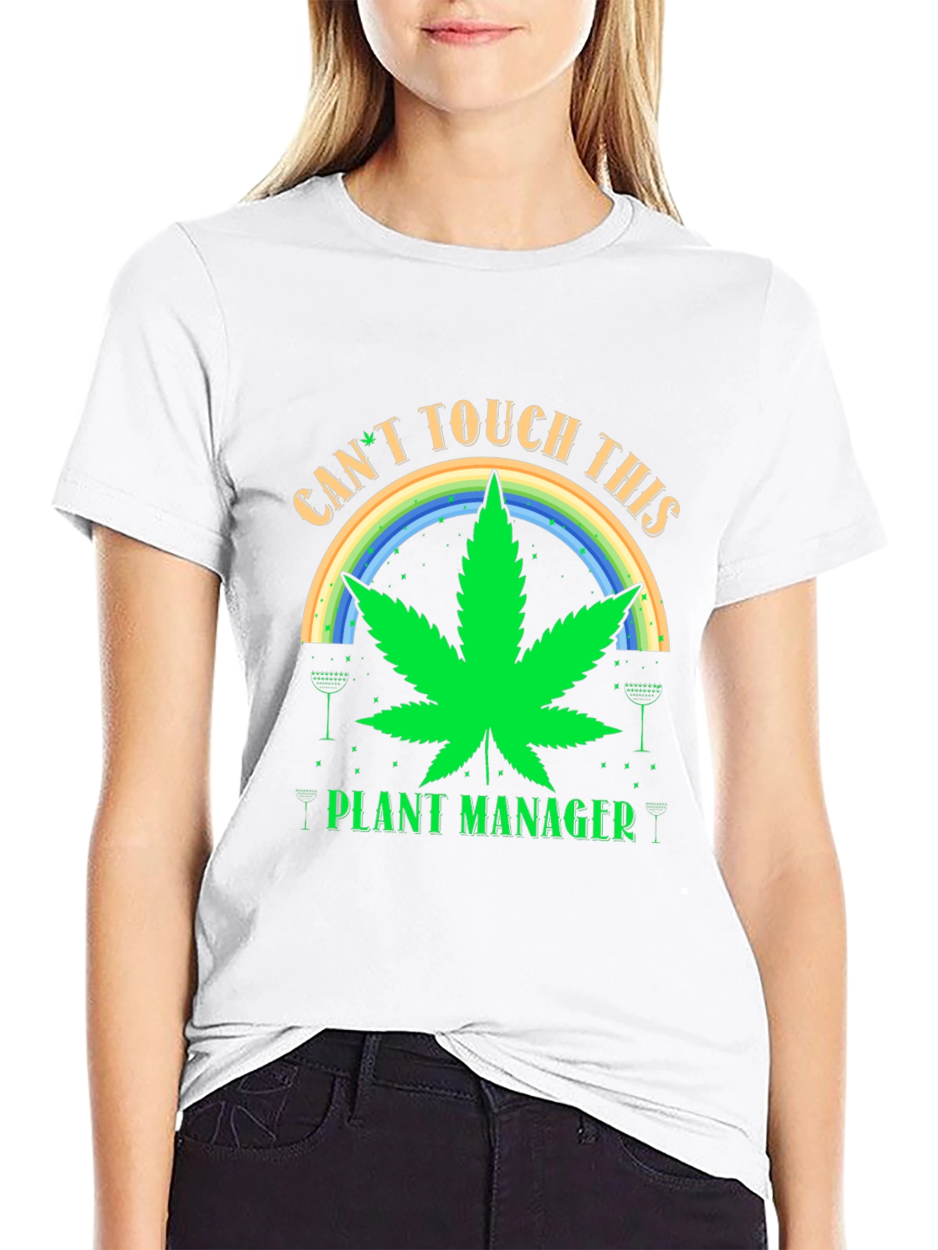 Plant Manager T-Shirt - Funny Cannabis Tee