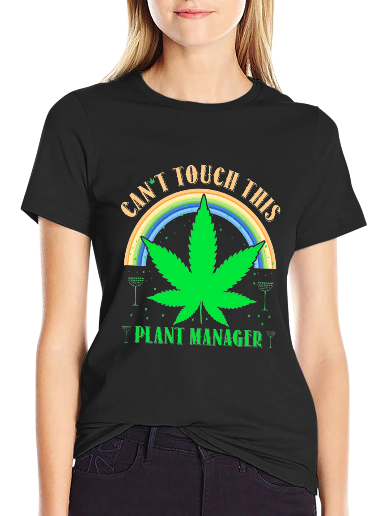 Plant Manager T-Shirt - Funny Cannabis Tee