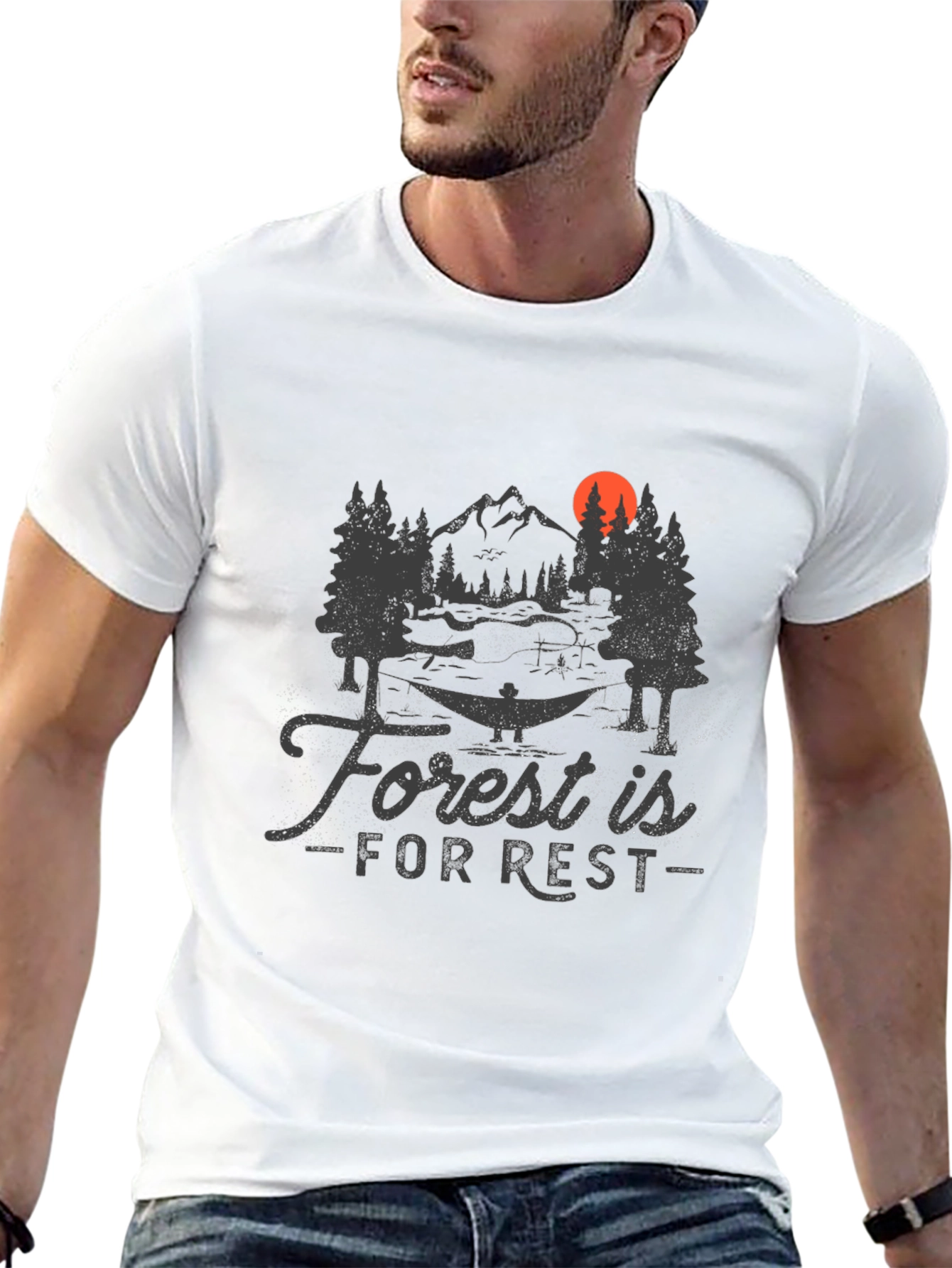 Forest Is For Rest Graphic T-Shirt