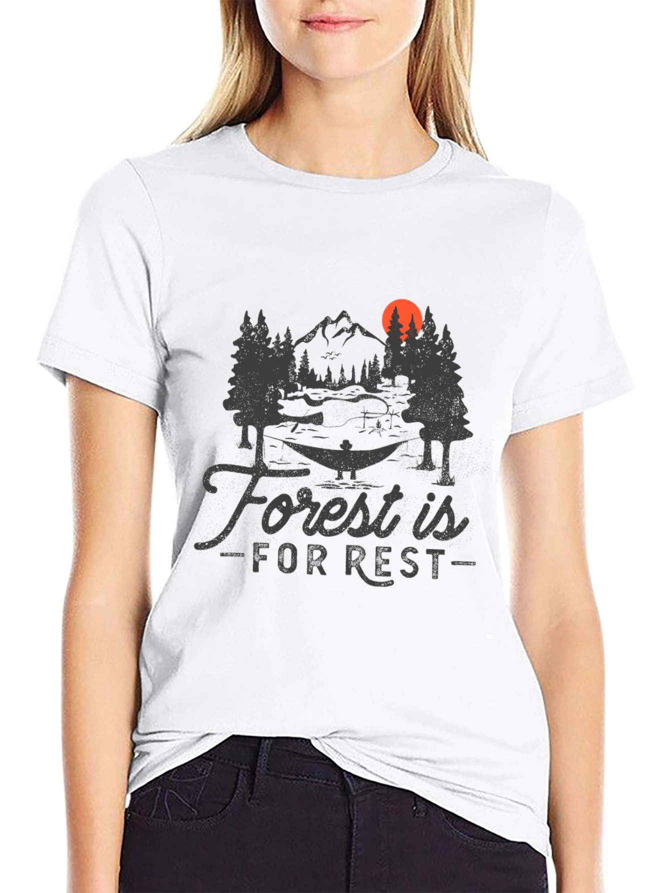 Forest Is For Rest Graphic T-Shirt