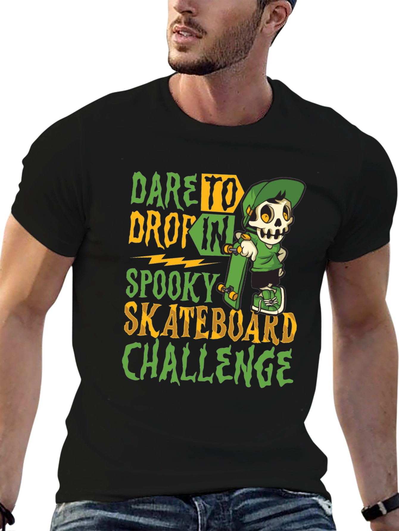 Spooky Skateboard Challenge T-Shirt