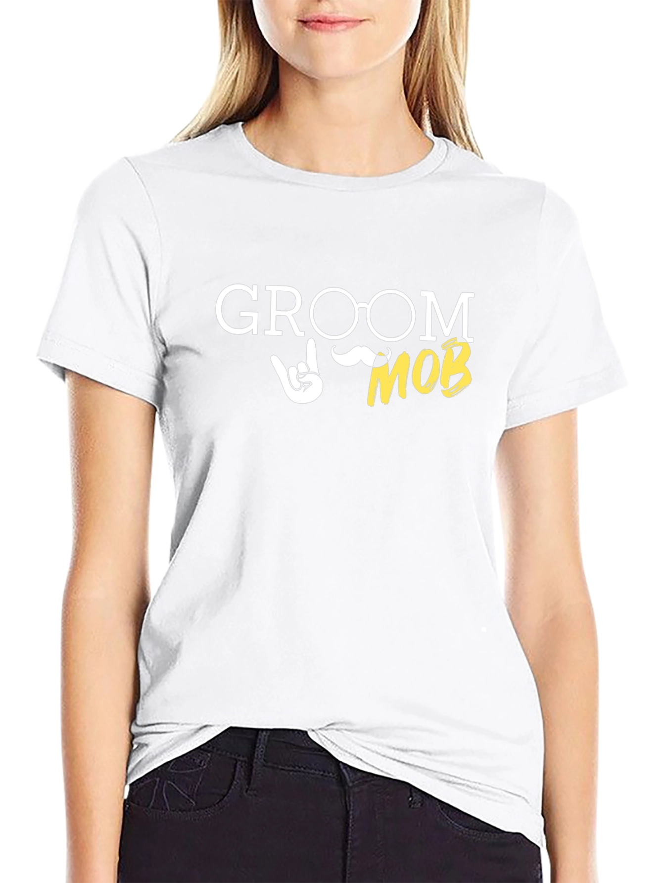 Groom Mob Novelty T-Shirt - Funny Wedding Apparel