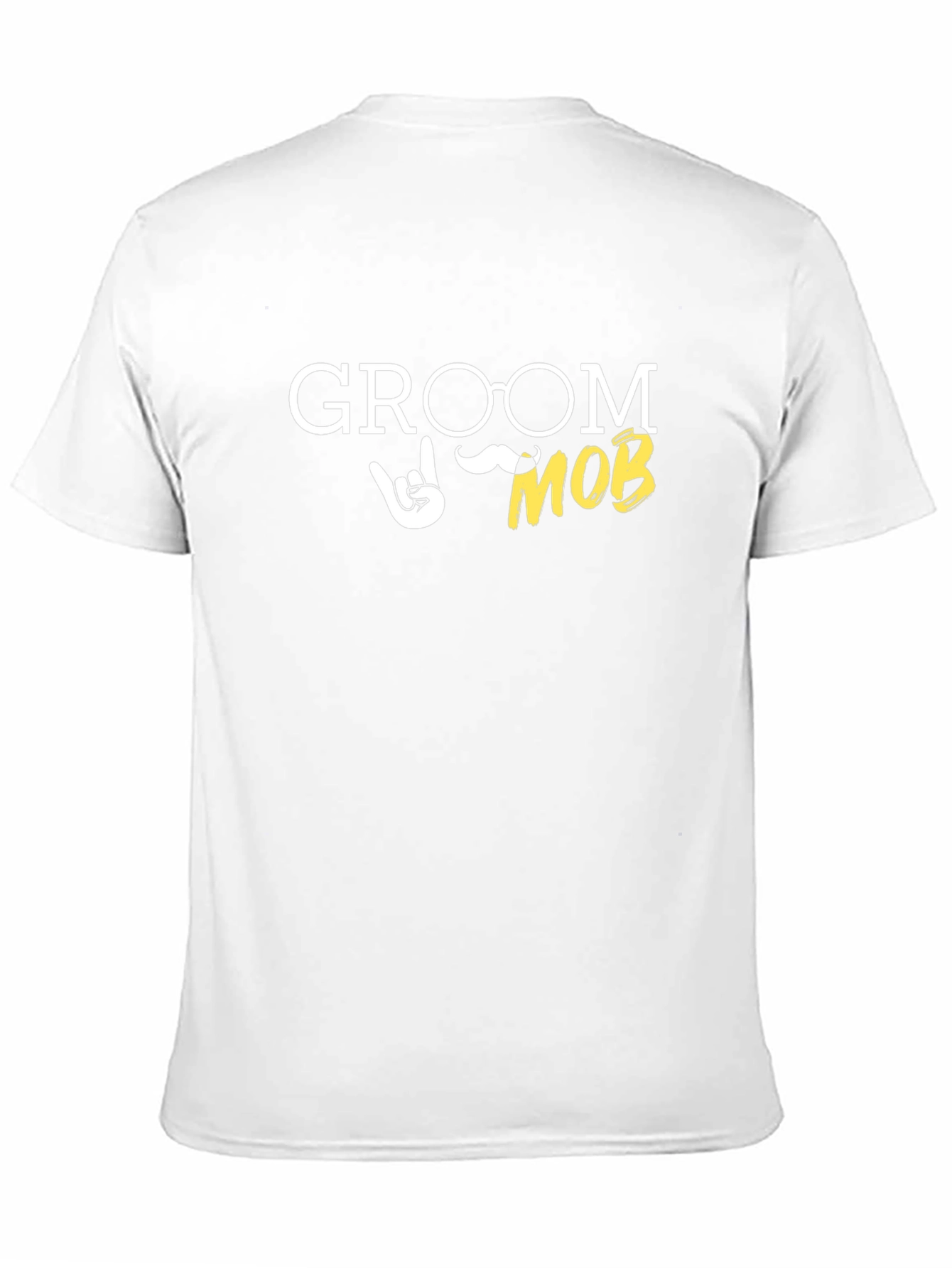 Groom Mob Novelty T-Shirt - Funny Wedding Apparel