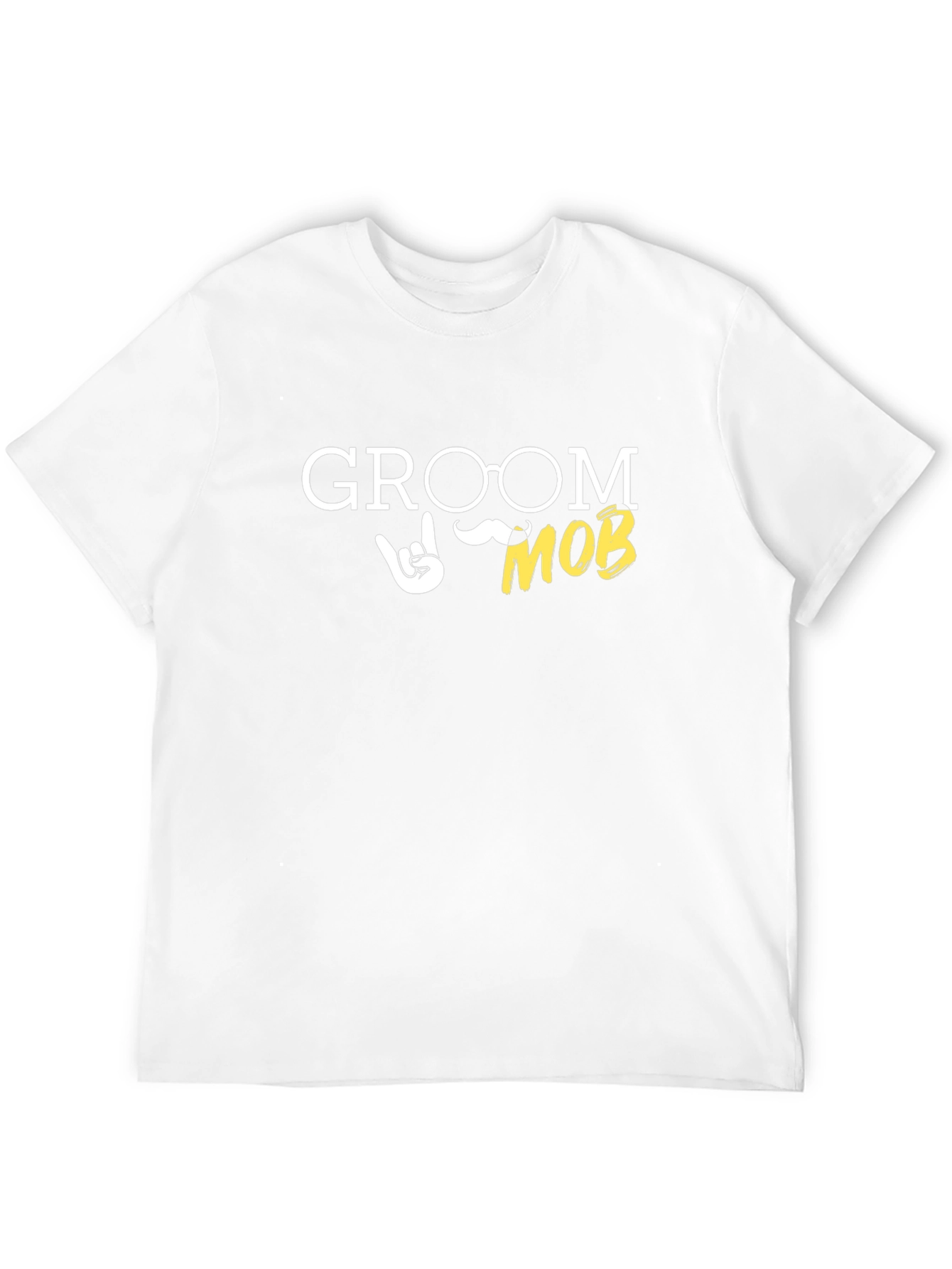Groom Mob Novelty T-Shirt - Funny Wedding Apparel