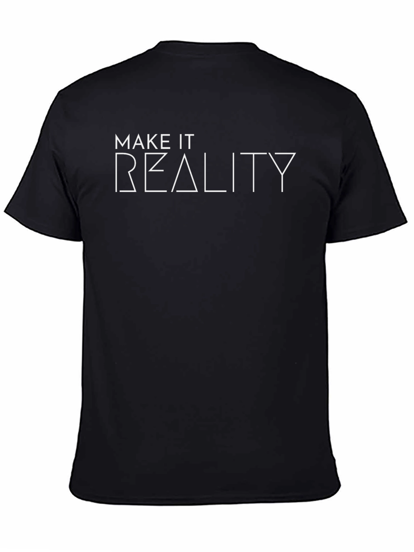 Make It Reality Graphic Tee - Black