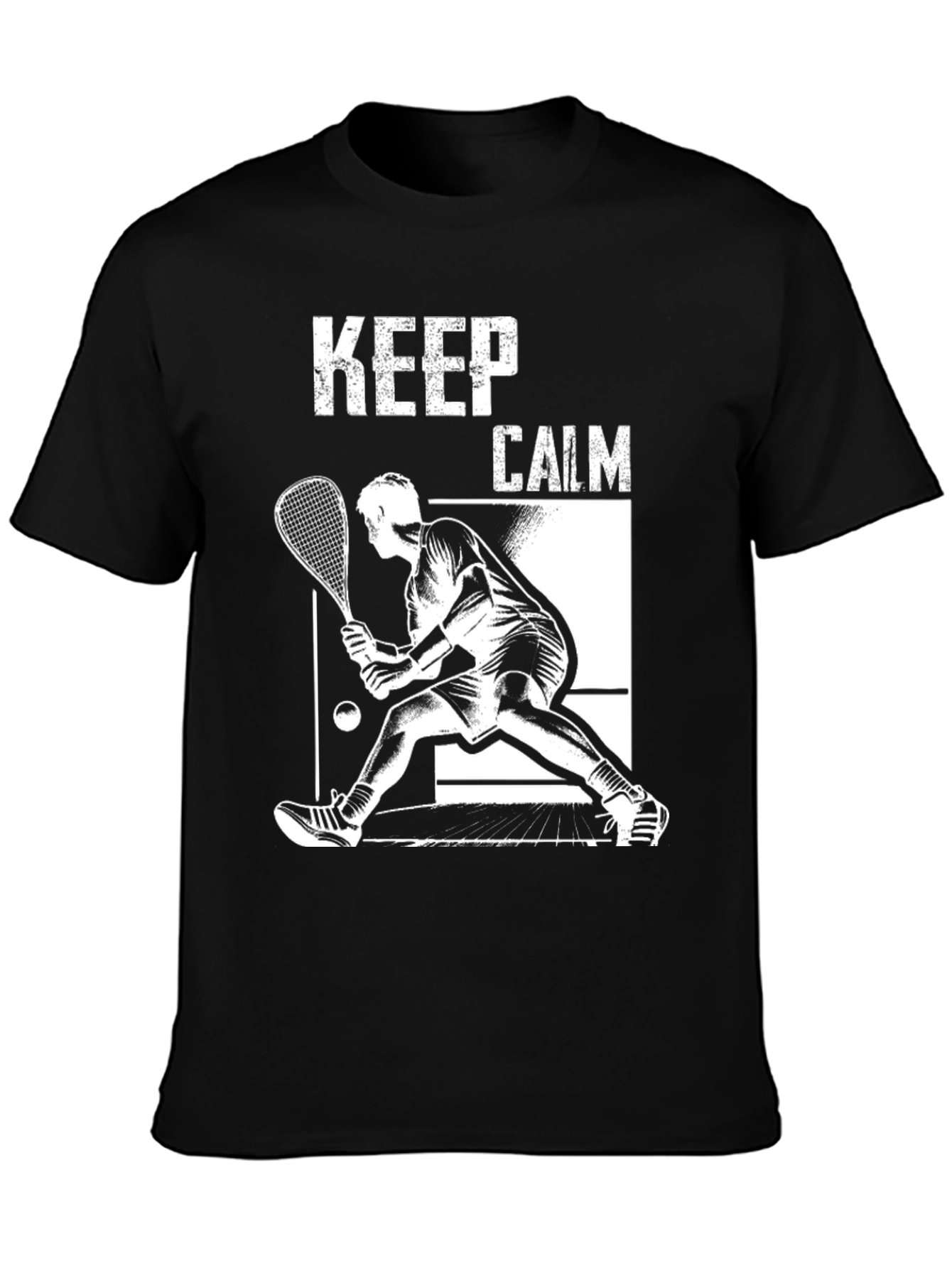 Keep Calm Squash Player Tee