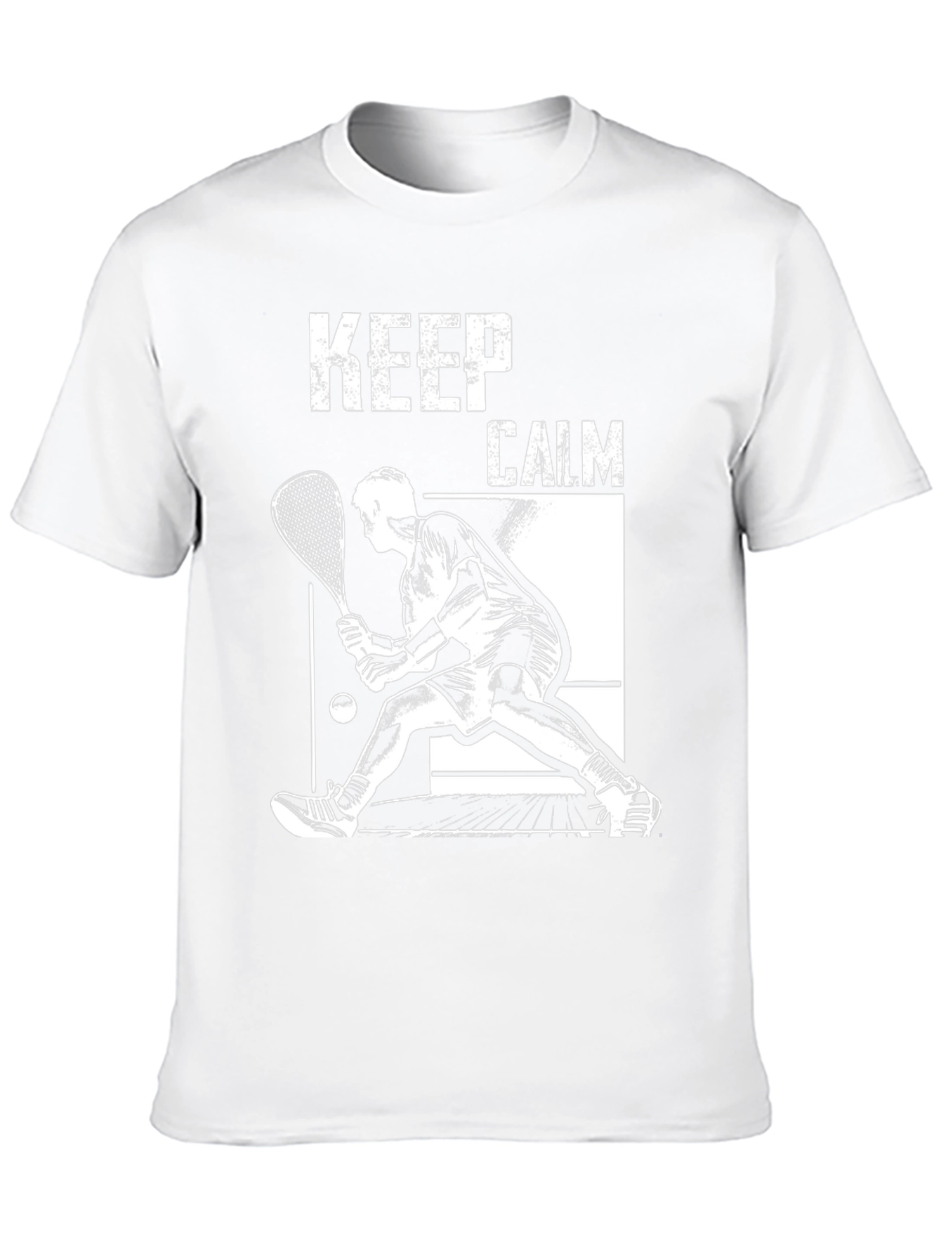 Keep Calm Squash Player Tee