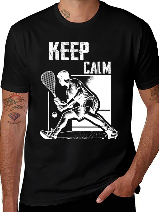 Keep Calm Squash Player Tee