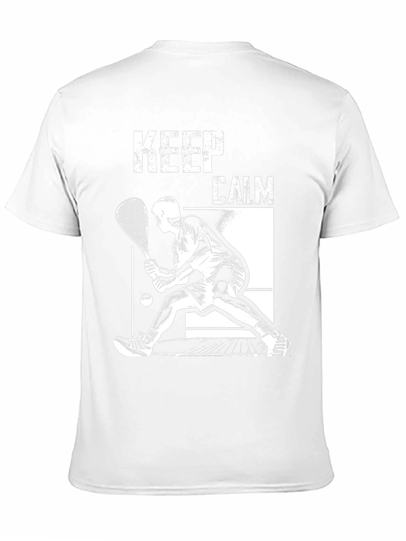 Keep Calm Squash Player Tee