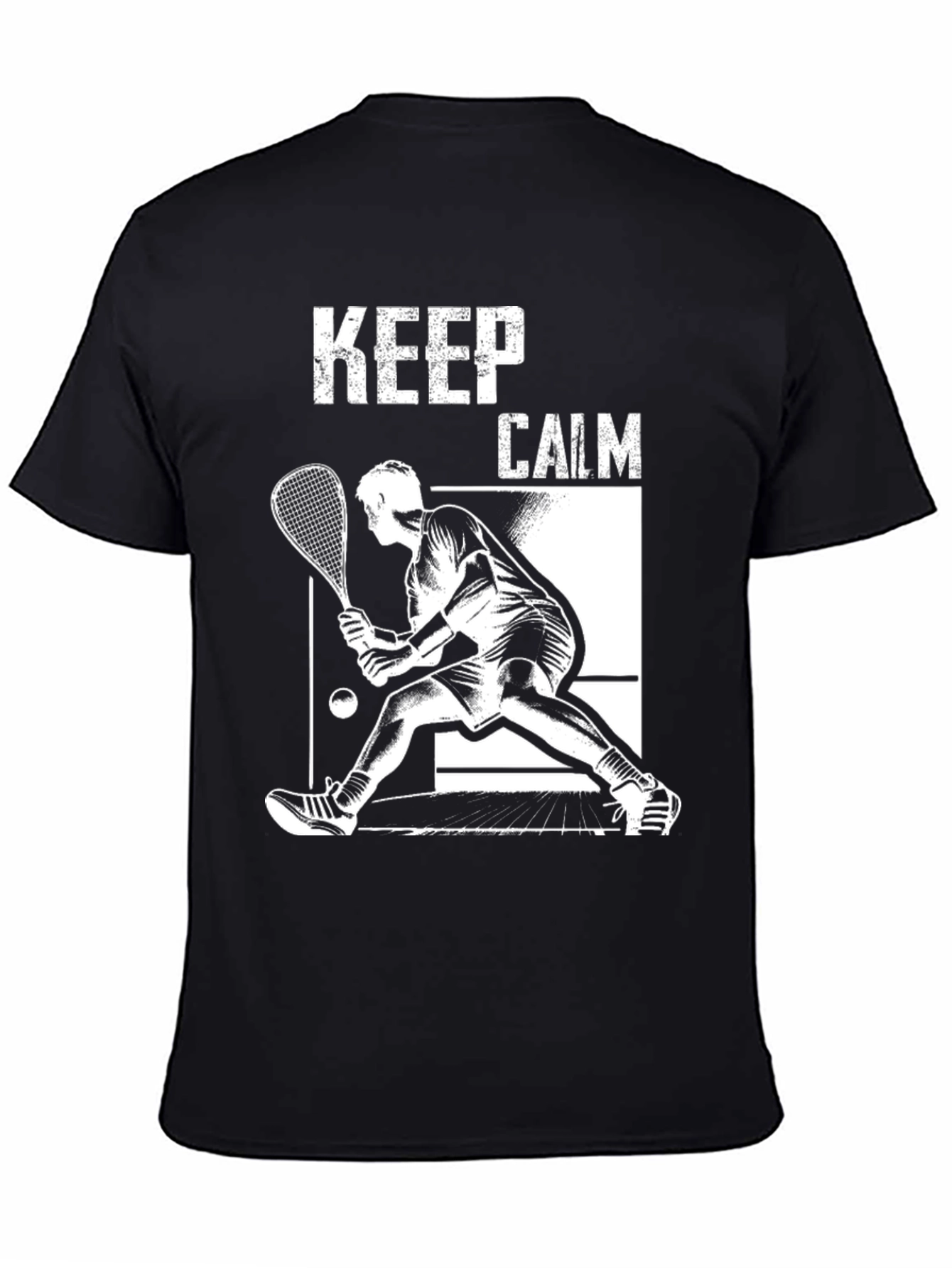 Keep Calm Squash Player Tee