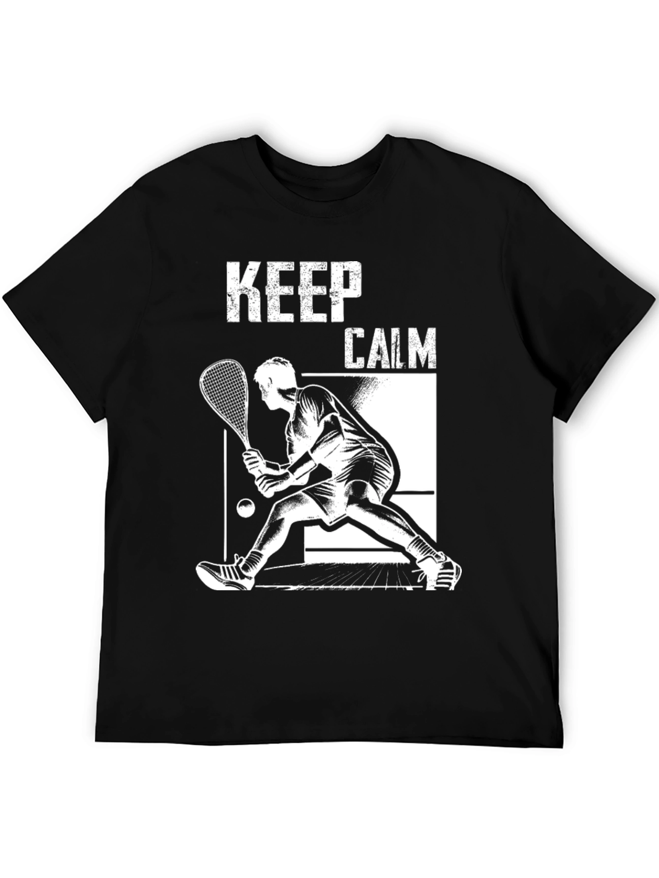 Keep Calm Squash Player Tee