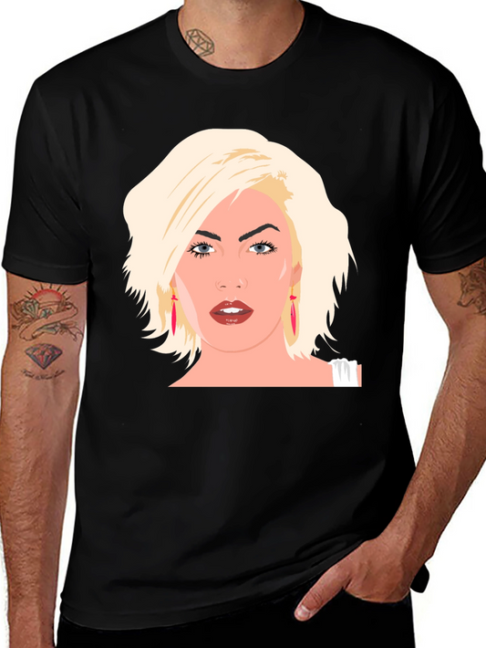 Blonde Hair Woman Graphic Tee