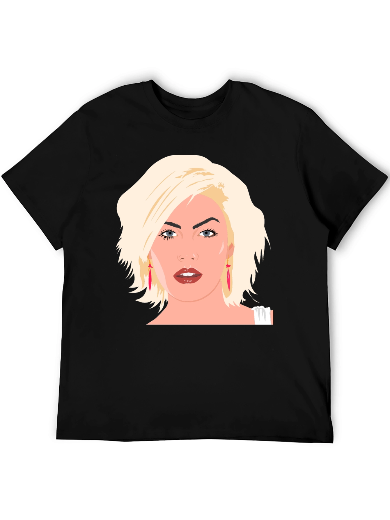 Blonde Hair Woman Graphic Tee