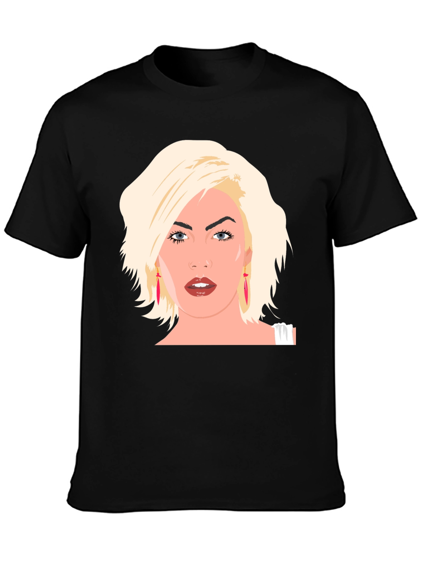 Blonde Hair Woman Graphic Tee