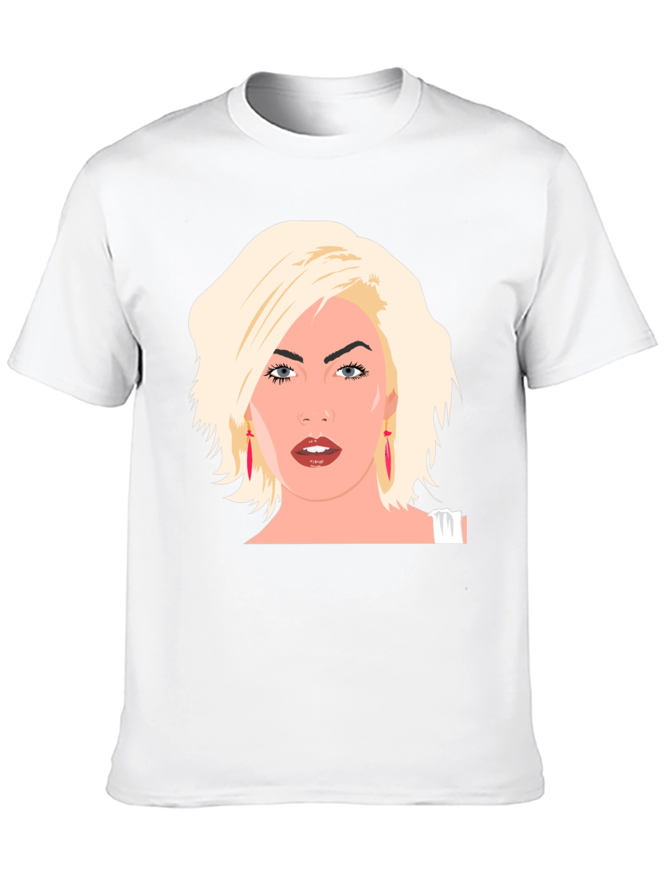 Blonde Hair Woman Graphic Tee