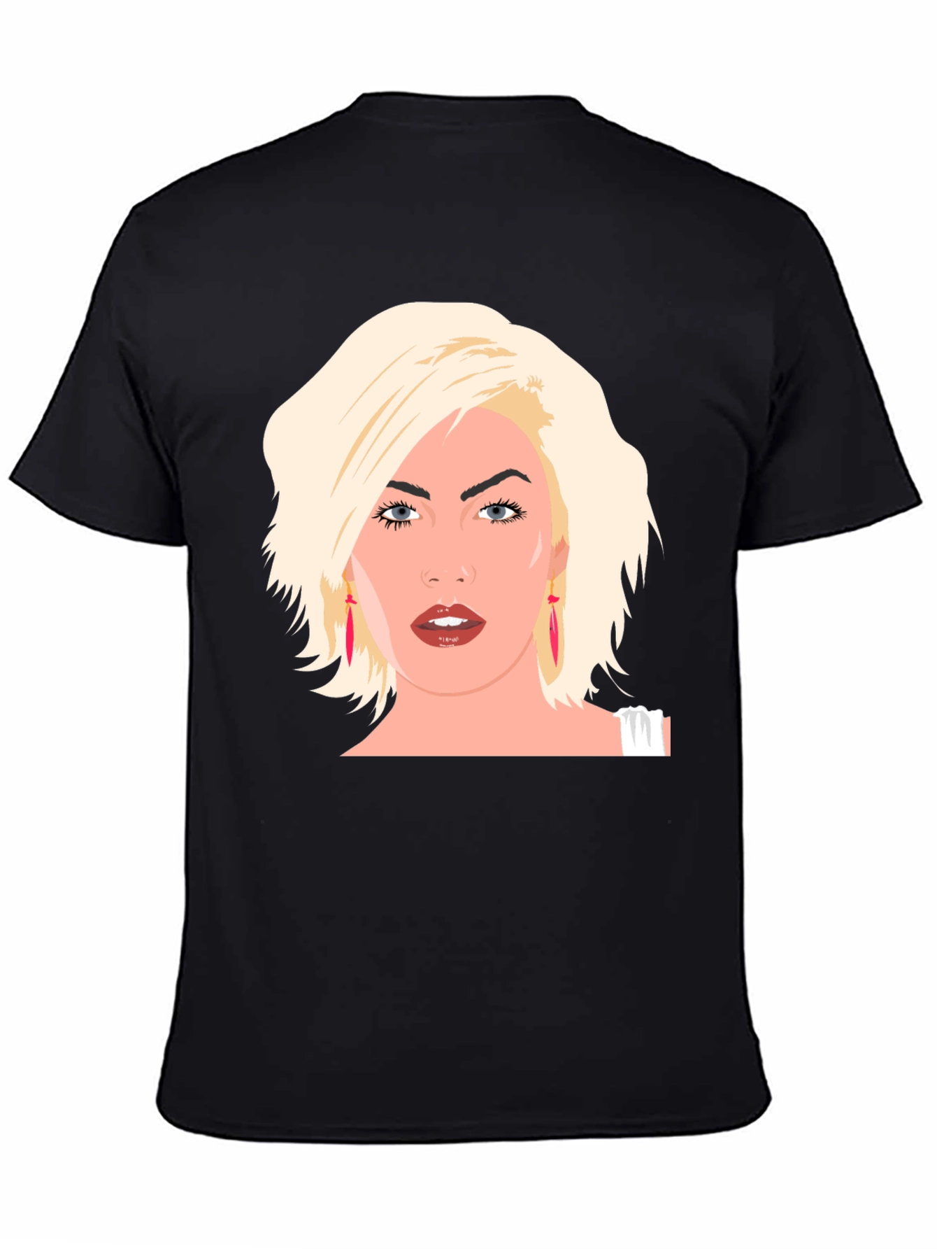 Blonde Hair Woman Graphic Tee