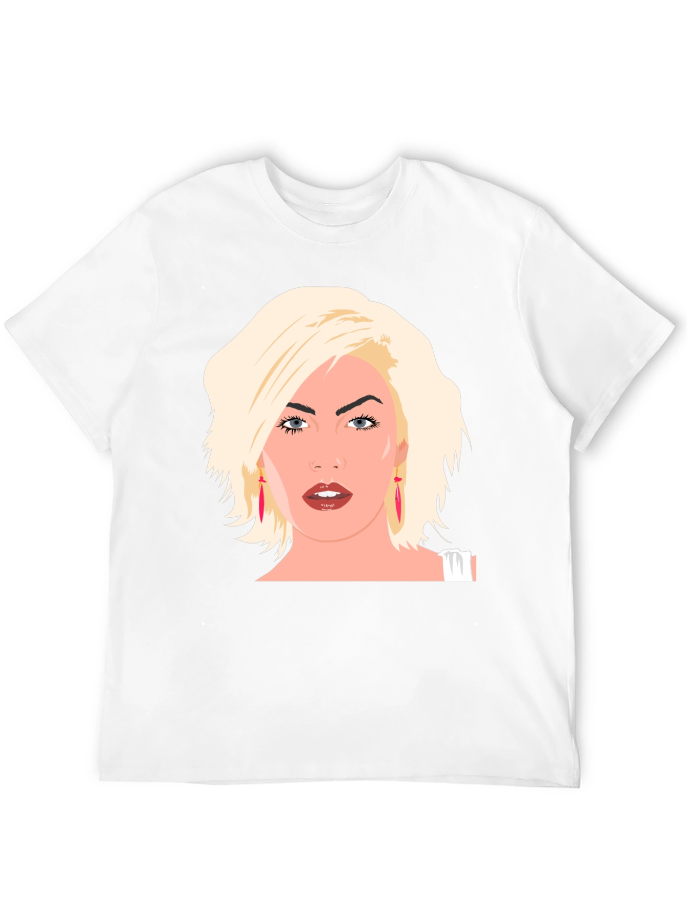 Blonde Hair Woman Graphic Tee