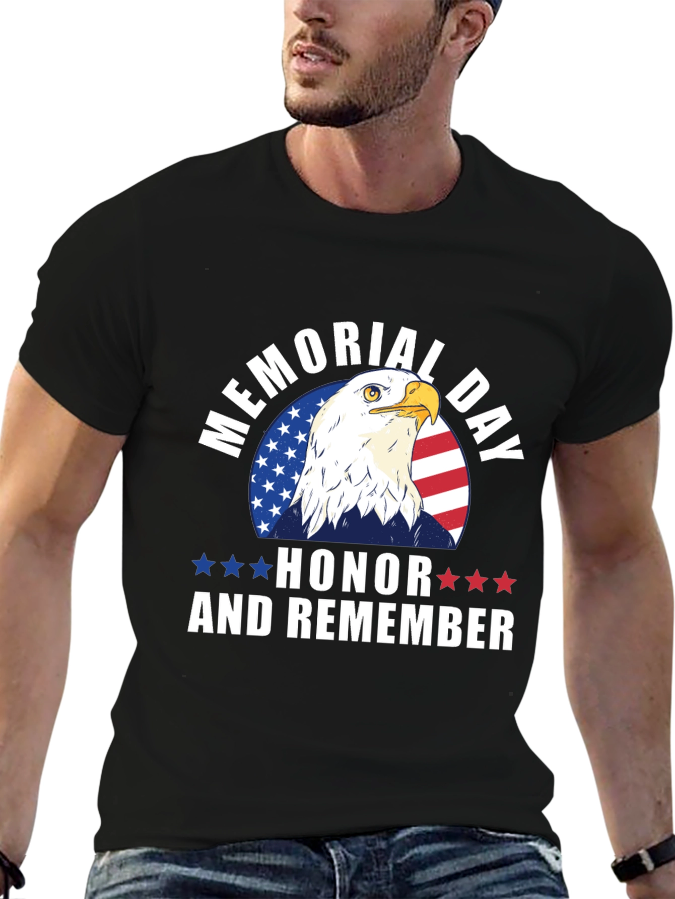Memorial Day Eagle T-Shirt