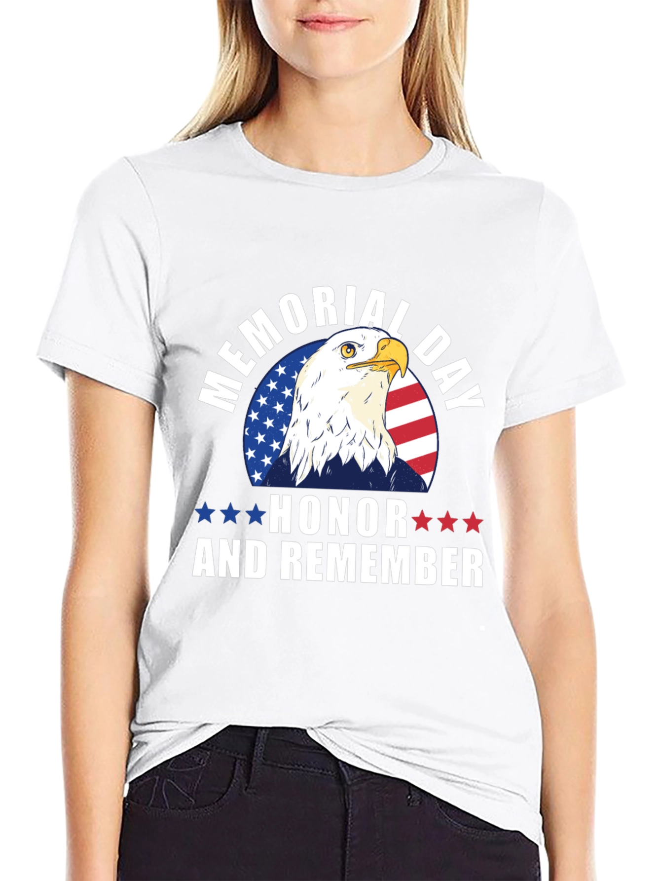 Memorial Day Eagle T-Shirt