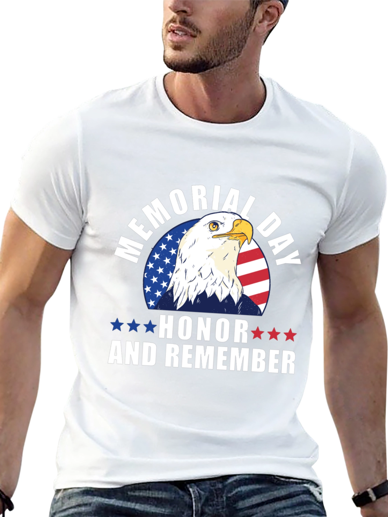 Memorial Day Eagle T-Shirt