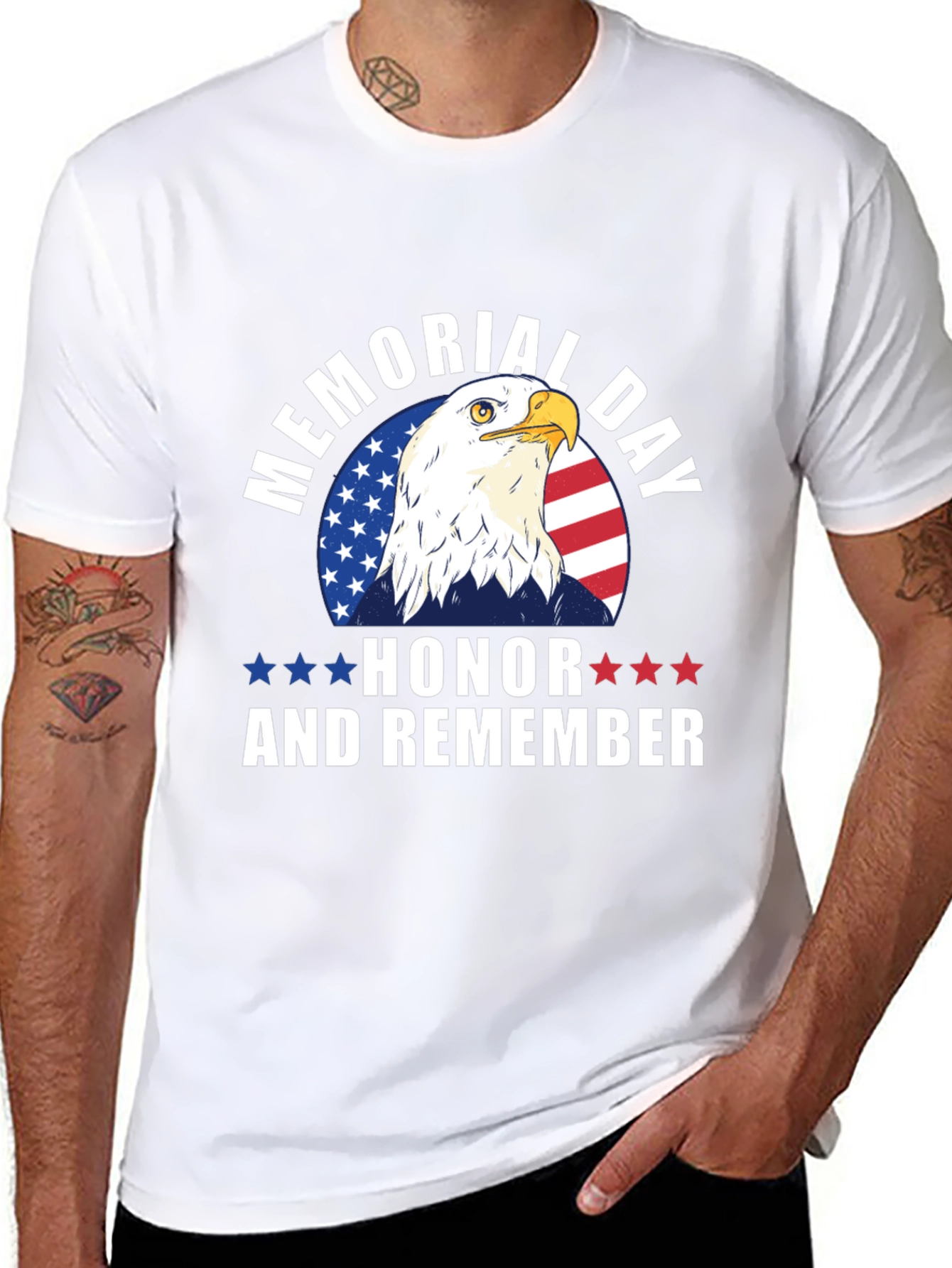 Memorial Day Eagle T-Shirt