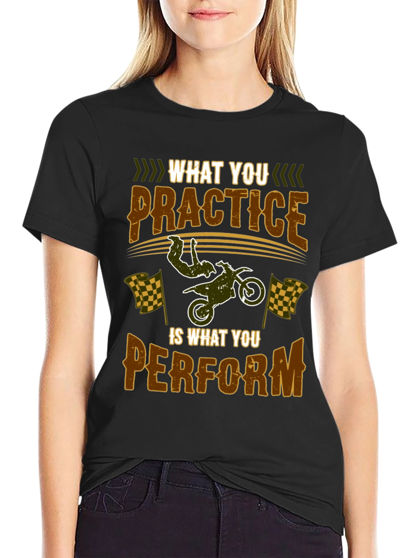 Practice Perform Motocross T-Shirt